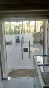 puerta cristal