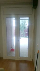 puerta cristal aluminio